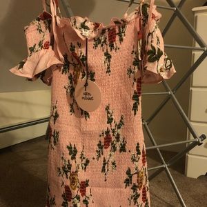 TALULAH Dresses - Scrunched fitted off the shoulder dress TALULAH Dresses - Scrunched fitted off the shoulder dress